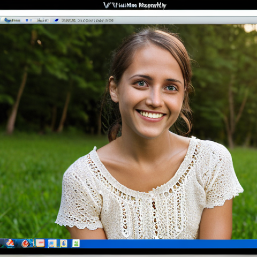**VirtualBox Simple Setup:** A clean, straightforward VirtualBox interface on a laptop screen, running a Linux distribution. Focus on ease of use and accessibility, highlighting the beginner-friendly nature of the software. Perhaps someone is smiling, successfully setting up a VM.