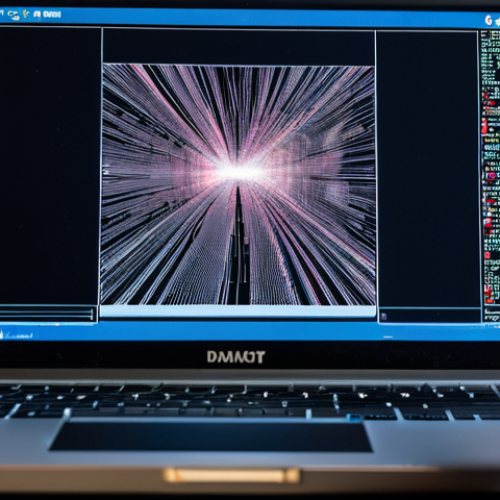 A close-up of hands hovering over a laptop, expressing deep frustration. The laptop screen displays a distorted, pixelated image with error messages and flickering visuals, symbolizing a complete breakdown in communication. Abstract, broken digital lines and disconnected pathways subtly extend from the device, illustrating the failure of hidden software bridges (drivers). The overall mood is dark and chaotic, emphasizing the common experience of device malfunction due to driver issues.