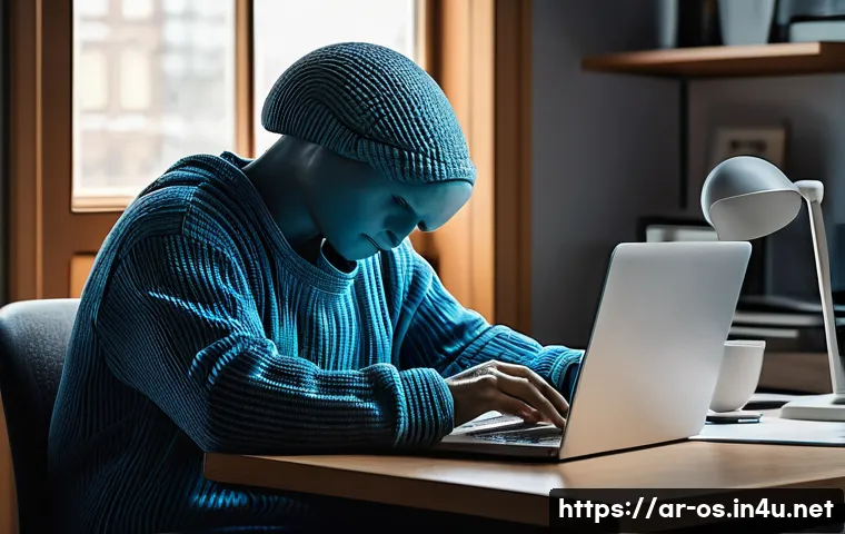 윈도우 레지스트리 관리 가이드 - **Prompt 1: The Frustration of a Slow System**
    A realistic, cinematic image of an adult, appeari...